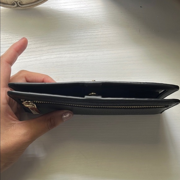 Kate Spade Black Pebbled Leather Wallet - Picture 5 of 10